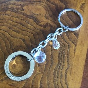 Nine and Company rhinestone crystal keychain